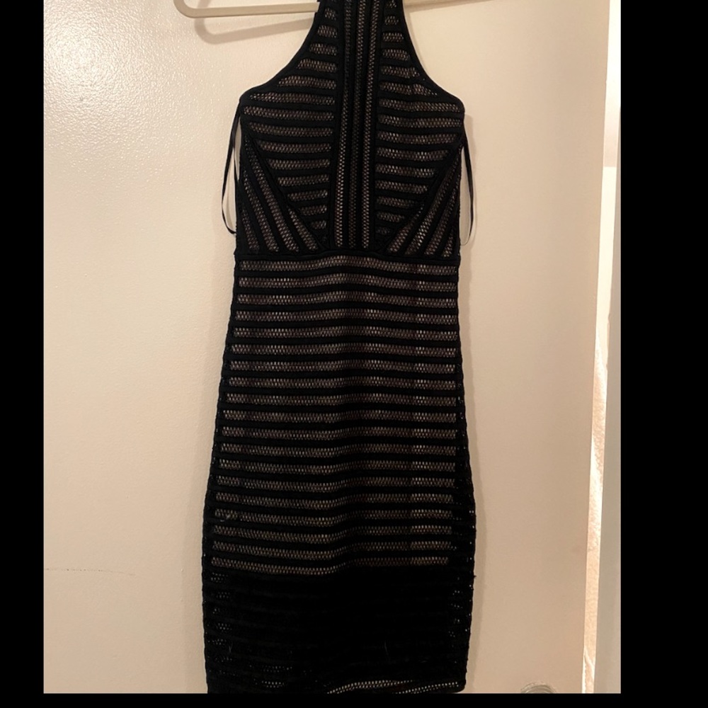 Bebe XS formal lace dress
